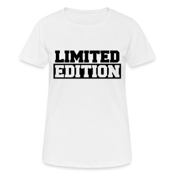 Limited Edition - T-shirt respirant Femme - blanc - Devant - AI Model Female 172 dark (172cm)
