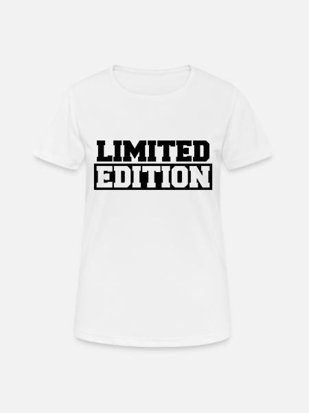 Limited Edition - Frauen T-Shirt atmungsaktiv - Weiß