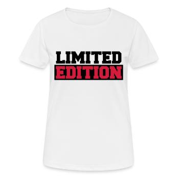 Limited Edition - T-shirt respirant Femme - blanc - Devant - AI Model Female 172 dark (172cm)