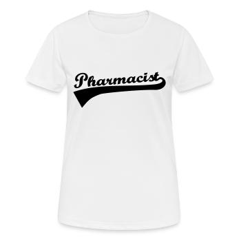 Pharmacist - Women's Breathable T-Shirt - white - Front - AI Model Female 172 dark (172cm)