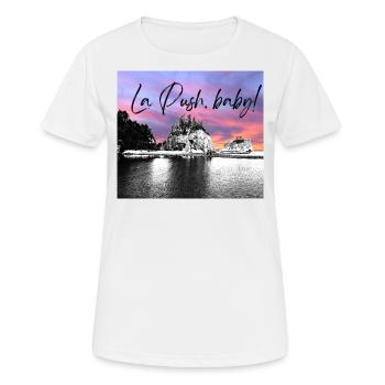 La Push, baby! Illustration - Frauen T-Shirt atmungsaktiv - Weiß - Vorne - AI Model Female 172 dark (172cm)