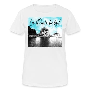 La Push, baby! Illustration - Frauen T-Shirt atmungsaktiv - Weiß - Vorne - AI Model Female 172 dark (172cm)