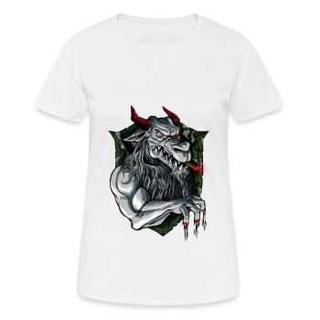 Panthère de Styrie moderne - T-shirt respirant Femme - blanc - Devant - AI Model Female 172 dark (172cm)