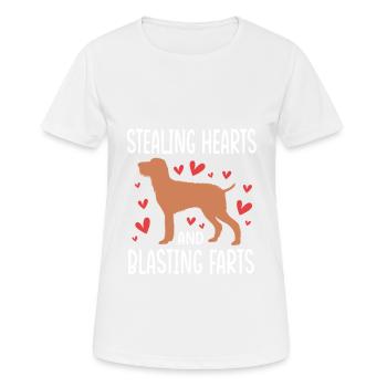 Griffon - T-shirt respirant Femme - blanc - Devant - AI Model Female 172 dark (172cm)