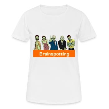 Brainspotting Zombies - Women's Breathable T-Shirt - white - Front - AI Model Female 172 dark (172cm)