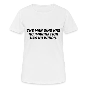 Boxen / Boxer / Boxing / Fight / Ali - Frauen T-Shirt atmungsaktiv - Weiß - Vorne - AI Model Female 172 dark (172cm)