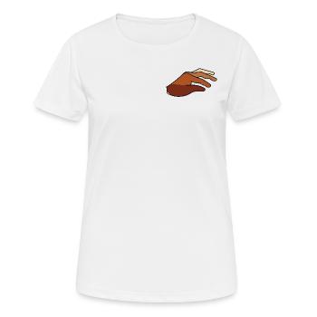 Humanity - Women's Breathable T-Shirt - white - Front - AI Model Female 172 dark (172cm)