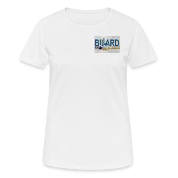 Billiards Design, Wall Art, Poster, Pool Billiards - Women's Breathable T-Shirt - white - Front - AI Model Female 172 dark (172cm)
