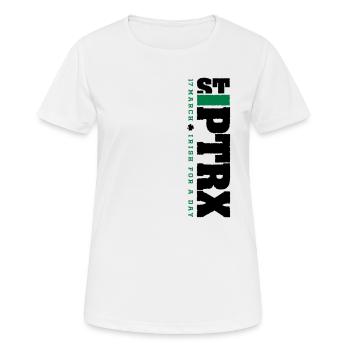 St PTRX - T-shirt respirant Femme - blanc - Devant - AI Model Female 172 dark (172cm)