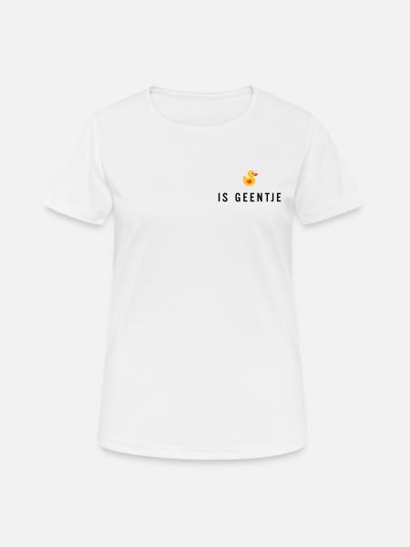 Entlein ist keines - Frauen T-Shirt atmungsaktiv - Weiß