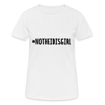 Not Heidis Girl - notheidisgirl - fck gntm - Frauen T-Shirt atmungsaktiv - Weiß - Vorne - AI Model Female 172 dark (172cm)