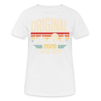 Nostalgic 2020 Birthday Gift 2020 - Women's Breathable T-Shirt - white - Front - AI Model Female 172 dark (172cm)