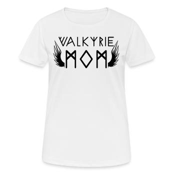 Frau Mythologie Wikingermutter Walküre - Frauen T-Shirt atmungsaktiv - Weiß - Vorne - AI Model Female 172 dark (172cm)