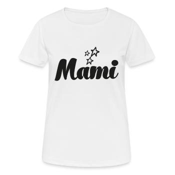Mueti 2020 Baby Beschte Mami Schweiz Mutti Schweiz - Frauen T-Shirt atmungsaktiv - Weiß - Vorne - AI Model Female 172 dark (172cm)
