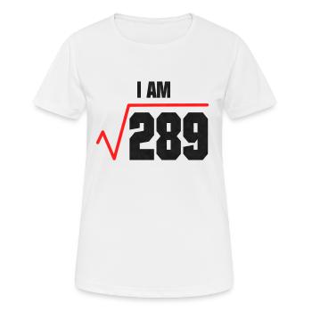 17 Birthday Bill - Women's Breathable T-Shirt - white - Front - AI Model Female 172 dark (172cm)