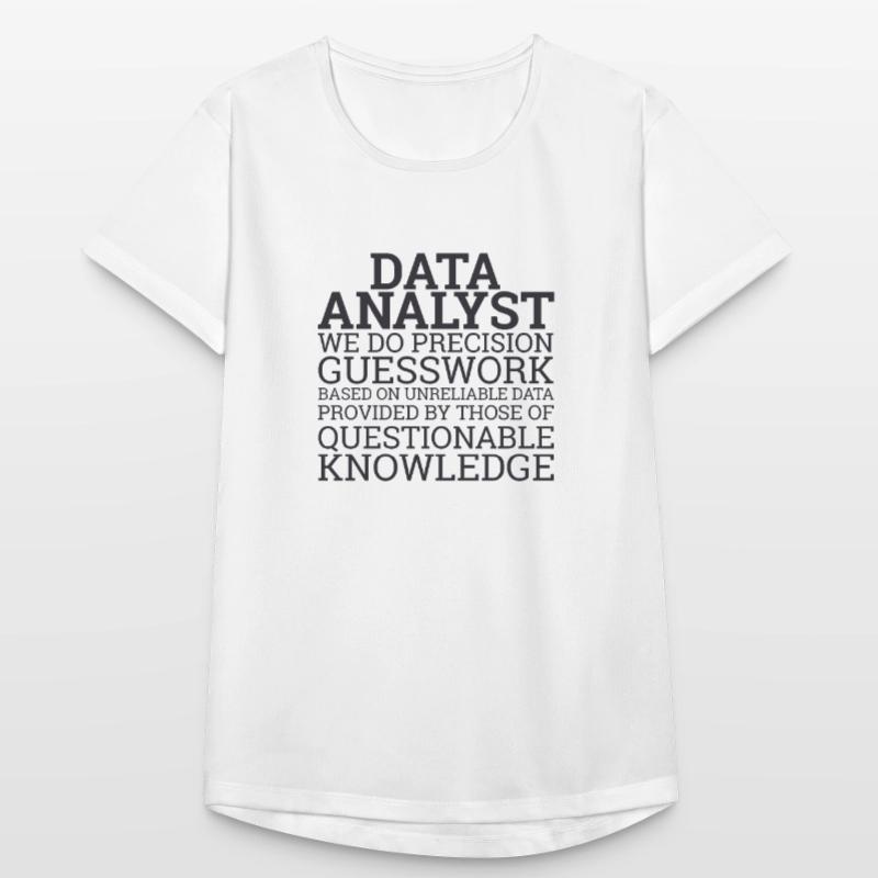 "Data Analyst Guesswork | Data Scientist" Frauen T-Shirt atmungsaktiv