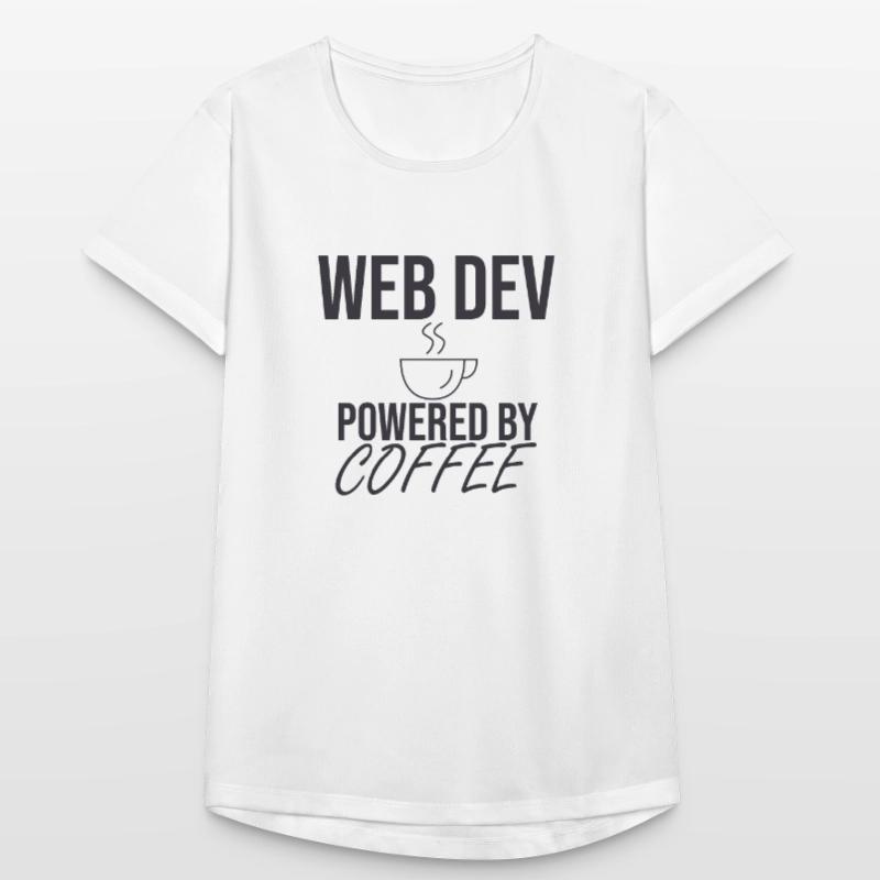 "Web Developer Coffee | Web Developer" Women's Breathable T-Shirt