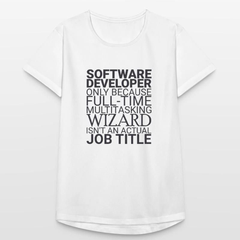 "Software Developer Wizard | Programmierer" Frauen T-Shirt atmungsaktiv