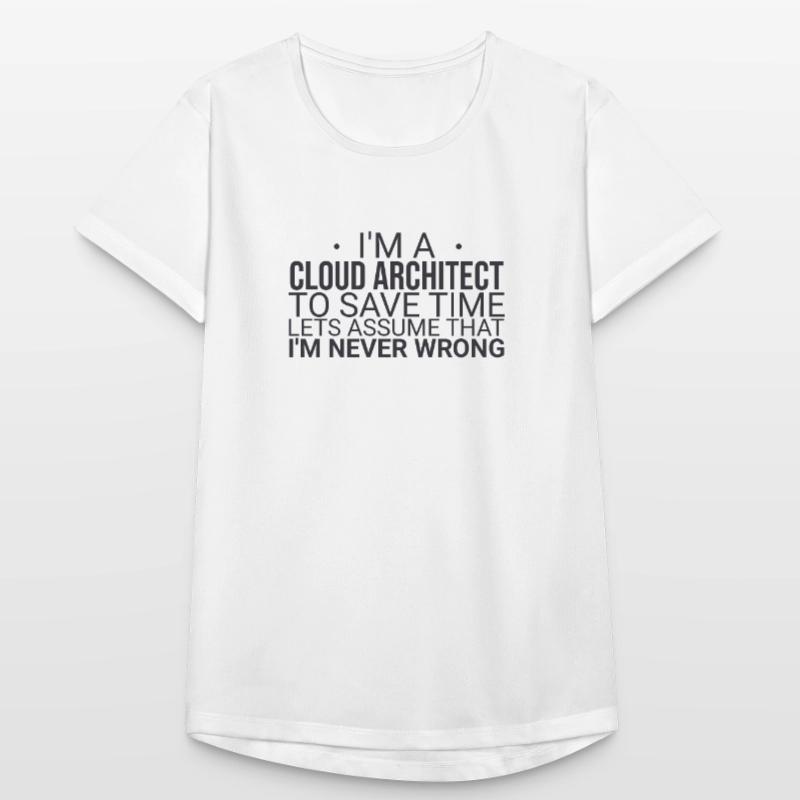 "Cloud Architect Time | Cloud Computing" Women's Breathable T-Shirt