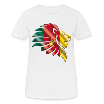 Cameroon - Women's Breathable T-Shirt - white - Front - AI Model Female 172 dark (172cm)