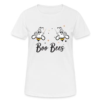 Costume d'Halloween drôle de Dame de professeur de Boo Bees - T-shirt respirant Femme - blanc - Devant - AI Model Female 172 dark (172cm)