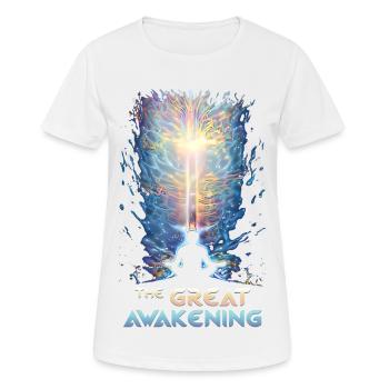 des spirituellen Bewusstseins. - Frauen T-Shirt atmungsaktiv - Weiß - Vorne - AI Model Female 172 dark (172cm)