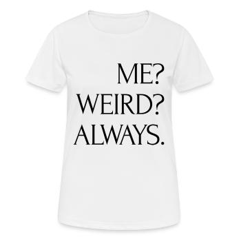crazy - Women's Breathable T-Shirt - white - Front - AI Model Female 172 dark (172cm)