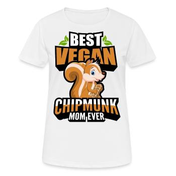 Chipmunk - Women's Breathable T-Shirt - white - Front - AI Model Female 172 dark (172cm)