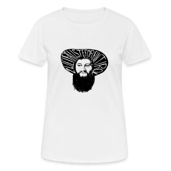 Andreas Hofer - Zwei Fäuste für ein Tirol - Frauen T-Shirt atmungsaktiv - Weiß - Vorne - AI Model Female 172 dark (172cm)