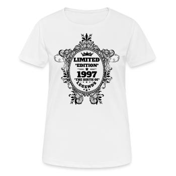 1997 - Women's Breathable T-Shirt - white - Front - AI Model Female 172 dark (172cm)