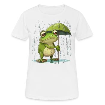 Leap of Faith - Women's Breathable T-Shirt - white - Front - AI Model Female 172 dark (172cm)