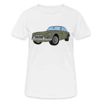 MANDALAY GREY MGB - Women's Breathable T-Shirt - white - Front - AI Model Female 172 dark (172cm)