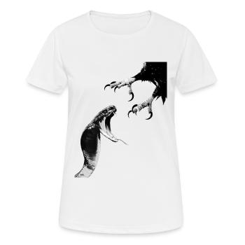 Fight Back - Women's Breathable T-Shirt - white - Front - AI Model Female 172 dark (172cm)