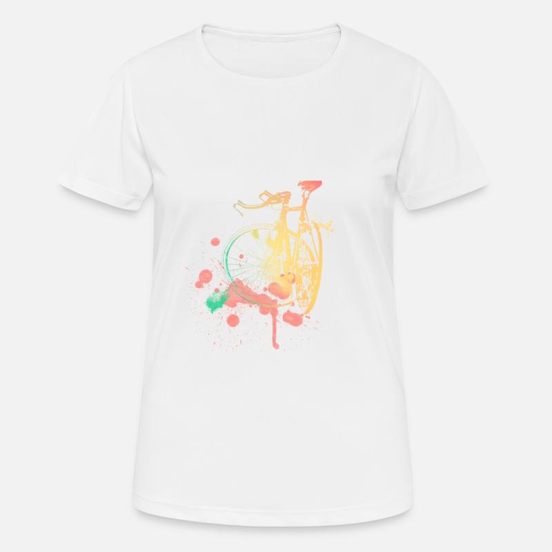 Bike - Women's Breathable T-Shirt - white