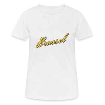 Brussels - Women's Breathable T-Shirt - white - Front - AI Model Female 172 dark (172cm)