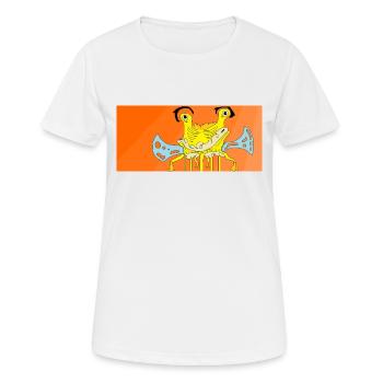 Gare de Lyon - T-shirt respirant Femme - blanc - Devant - AI Model Female 172 dark (172cm)