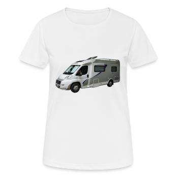 camper - T-shirt respirant Femme - blanc - Devant - AI Model Female 172 dark (172cm)