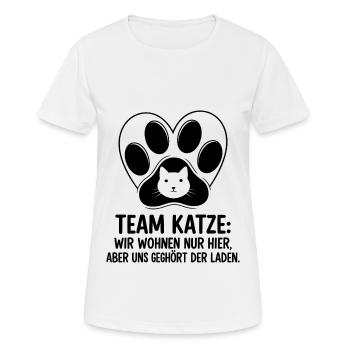 We own the store - Women's Breathable T-Shirt - white - Front - AI Model Female 172 dark (172cm)