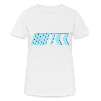 DRIFT - Women's Breathable T-Shirt - white - Front - AI Model Female 172 dark (172cm)