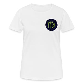 Virgo - Women's Breathable T-Shirt - white - Front - AI Model Female 172 dark (172cm)