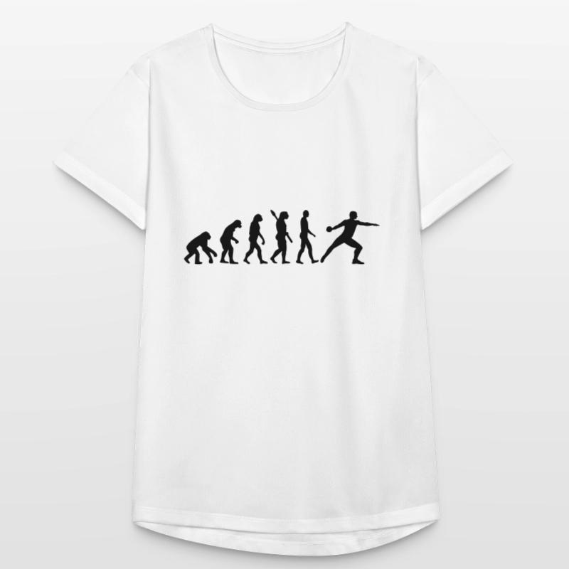 Evolution Discus throw Women's Breathable T-Shirt