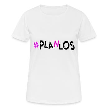 heute morgen keine Idee kein Plan kopflos planlos - Frauen T-Shirt atmungsaktiv - Weiß - Vorne - AI Model Female 172 dark (172cm)