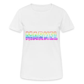 Markel RS Rainbow - Women's Breathable T-Shirt - white - Front - AI Model Female 172 dark (172cm)