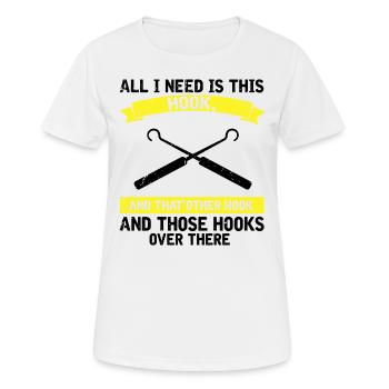 Serrure Serrure serrurerie de service serrurier - T-shirt respirant Femme - blanc - Devant - AI Model Female 172 dark (172cm)