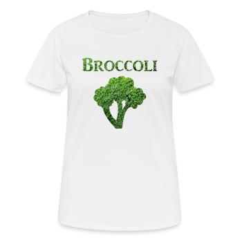 brocoli - T-shirt respirant Femme - blanc - Devant - AI Model Female 172 dark (172cm)