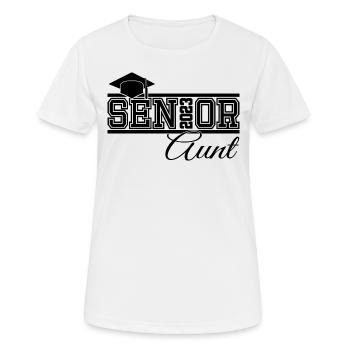 Senior 2023 Tante stolze Tante von Graduate - Frauen T-Shirt atmungsaktiv - Weiß - Vorne - AI Model Female 172 dark (172cm)