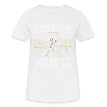 Donnern Muss Es Wikinger Kriegerin Walküre Odin - Frauen T-Shirt atmungsaktiv - Weiß - Vorne - AI Model Female 172 dark (172cm)