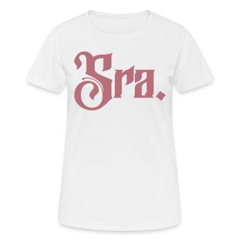 Sra. Engagement Bride To Be Wedding Bridal Shower - Women's Breathable T-Shirt - white - Front - AI Model Female 172 dark (172cm)