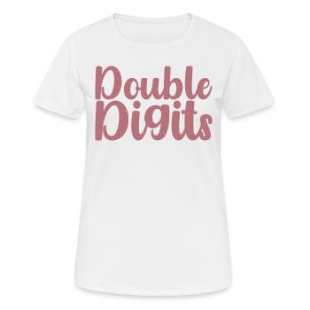 Cadeau d’anniversaire 10 ans, 10 ans, pour garçons et filles - T-shirt respirant Femme - blanc - Devant - AI Model Female 172 dark (172cm)