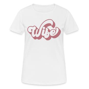 Coole Frau Matching Paar Hochzeitsfeier Ehe - Frauen T-Shirt atmungsaktiv - Weiß - Vorne - AI Model Female 172 dark (172cm)